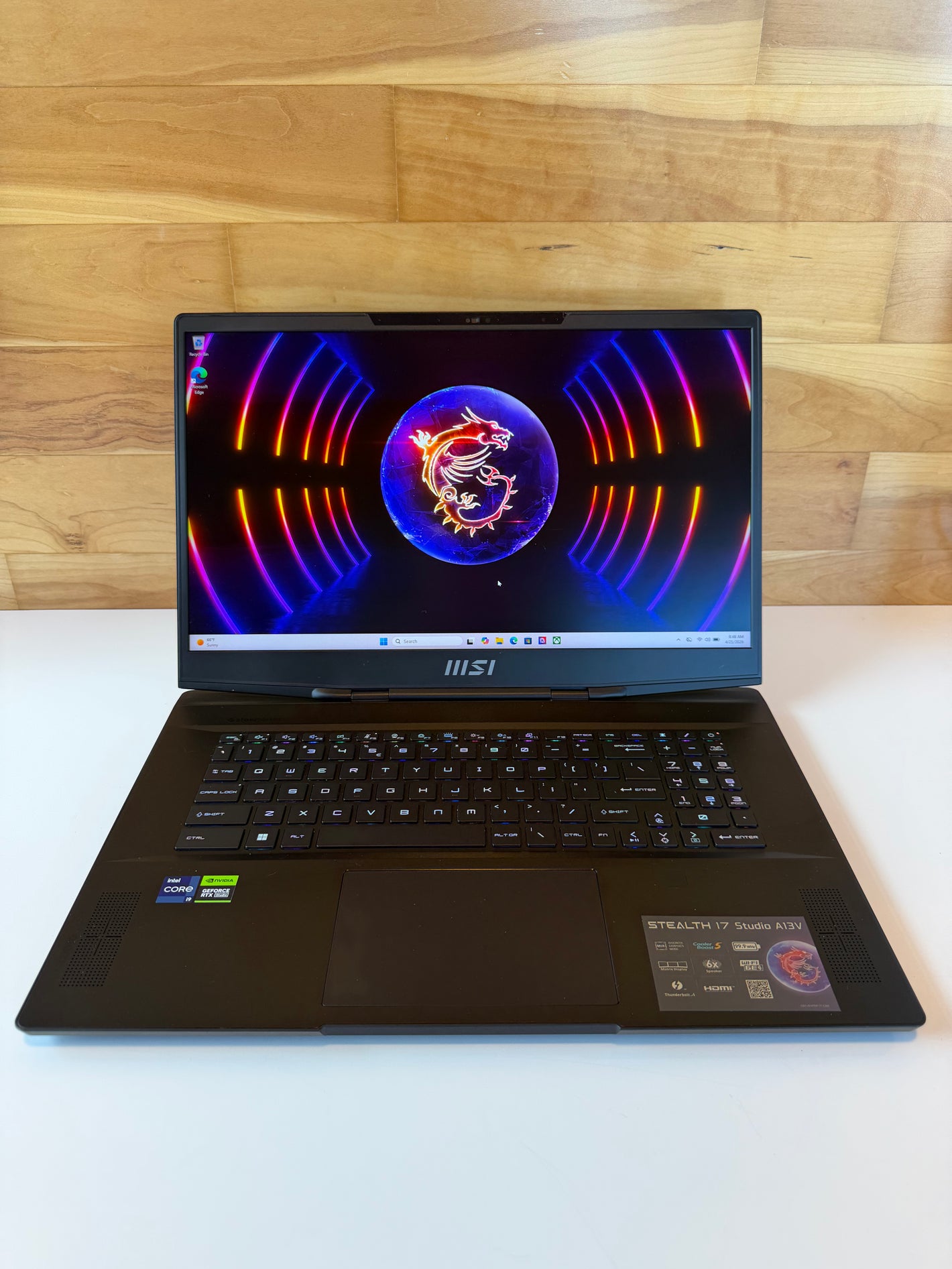 MSI Stealth 17 Studio A13V| i9 |64GB RAM | 2TB| NVIDIA 4090