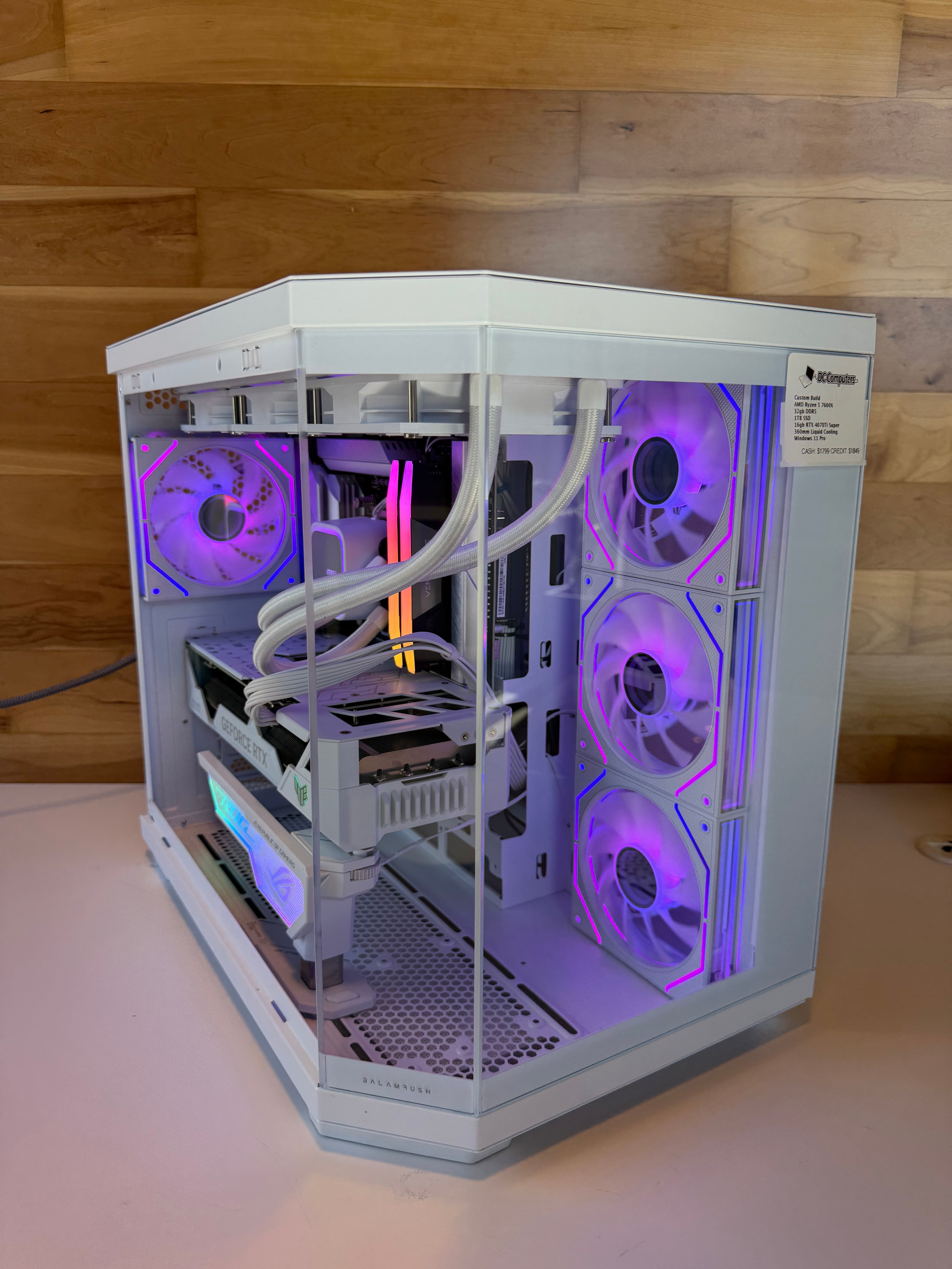 DC Computers Custom Built PC AMD Ryzen 5 7600X | New