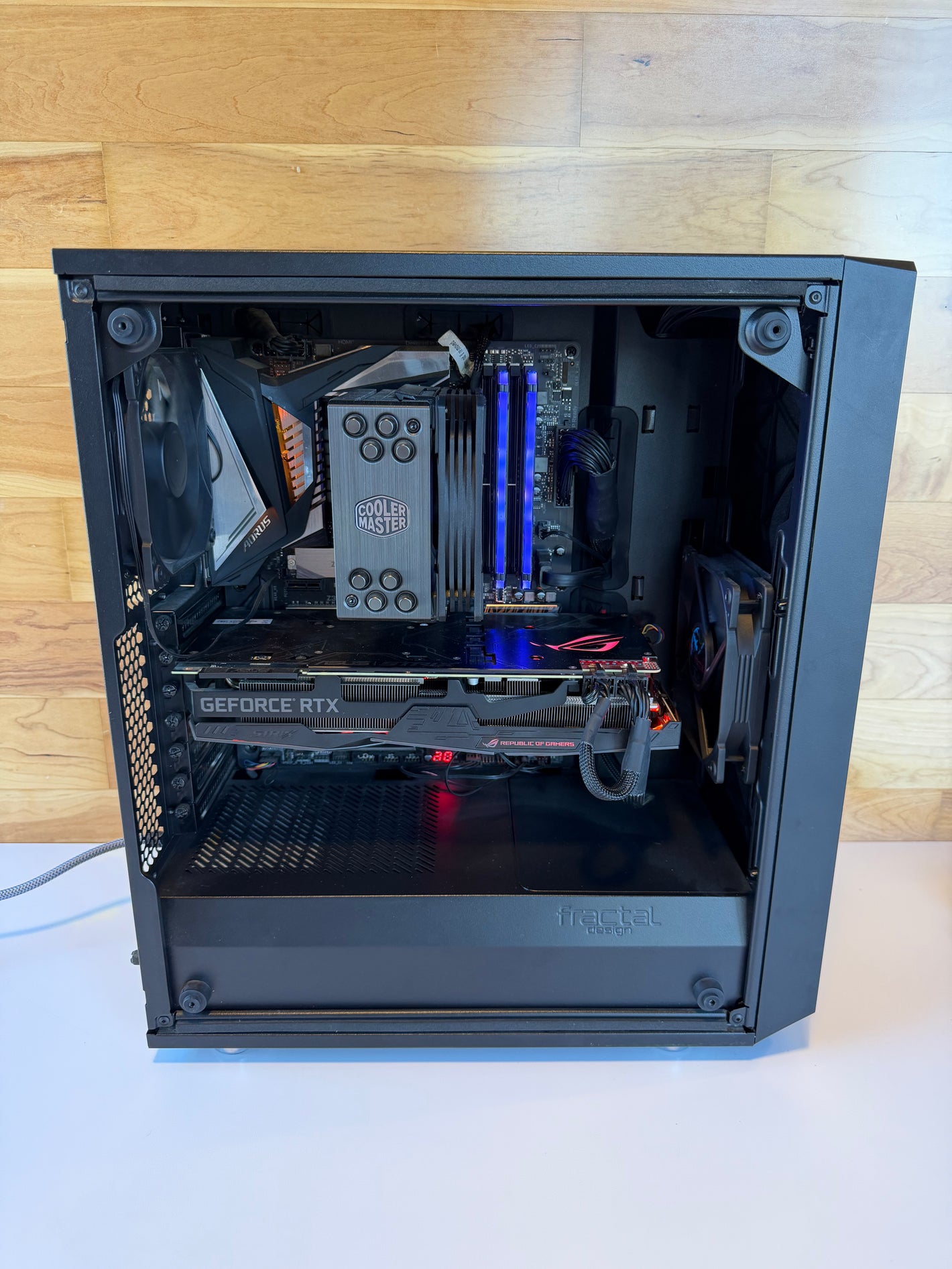 PreOwned Custom PC | Intel Core i9-9900K | 16GB DDR4 | 2x 1TB NVMe SSD | RTX 2070 Super 8GB | Windows 11 Home