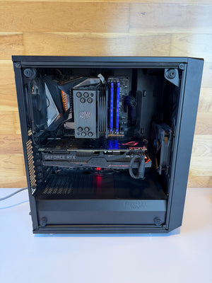 PreOwned Custom PC | Intel Core i9-9900K | 16GB DDR4 | 2x 1TB NVMe SSD | RTX 2070 Super 8GB | Windows 11 Home