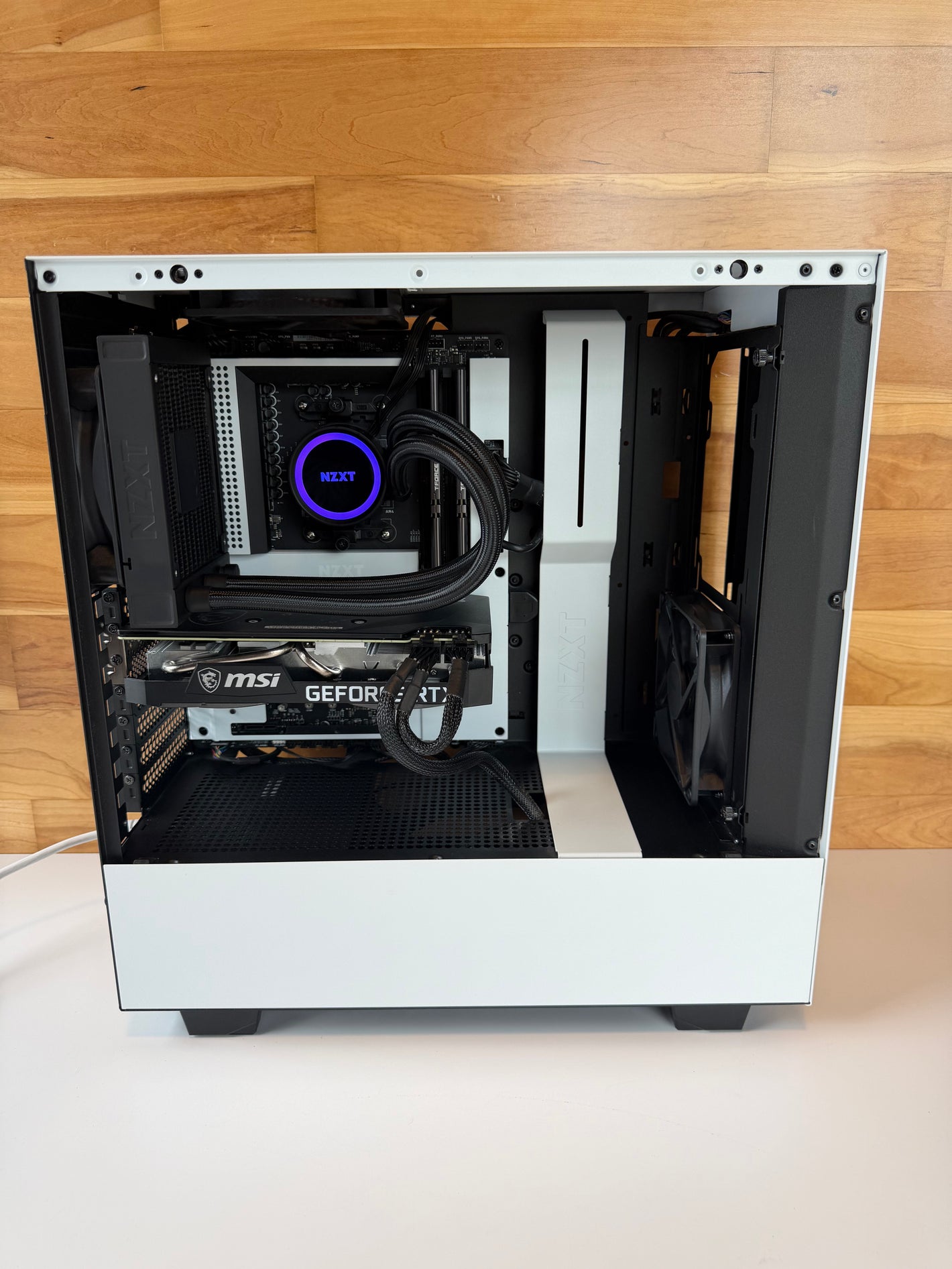Pre-Owned NZXT Custom PC | AMD Ryzen 7 5700X | 16GB DDR4 | 1TB WD NVMe SSD | NVIDIA RTX 3070 8GB | 120mm NZXT Liquid Cooler | Windows 11 Home