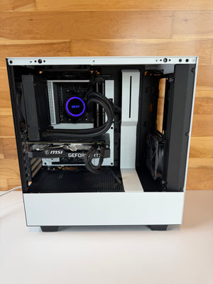 Pre-Owned NZXT Custom PC | AMD Ryzen 7 5700X | 16GB DDR4 | 1TB WD NVMe SSD | NVIDIA RTX 3070 8GB | 120mm NZXT Liquid Cooler | Windows 11 Home