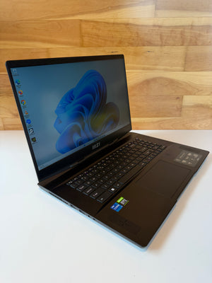 17" MSI Stealth Gaming Laptop | Intel Core i7-12700H | 16GB RAM | 1TB NVMe | RTX 3060 | Pre-Owned