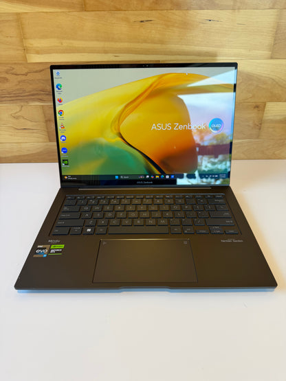 ASUS ZenBook 14" | Intel Core i9 14th Gen | 32GB RAM | 4TB NVMe SSD | NVIDIA RTX 3050 4GB | Windows 11