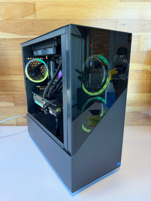 PreOwned CyberPower PC | Intel Core i7 11700KF | Corsair Liquid Cooler | 16GB DDR4 RAM | 2TB NVMe SSD | 8GB NVIDIA RTX 3070 | Windows 11 Pro