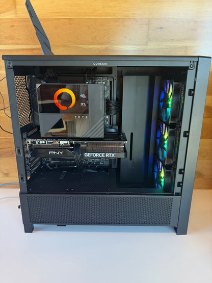 New Custom PC | AMD Ryzen 7 9850X3D 4.7GHz | 48GB DDR5 RAM | 1TB NVMe SSD | 16GB NVIDIA RTX 5070Ti | Air Cooled with Customizable LCD | 850W Gold PSU | Windows 11 Pro