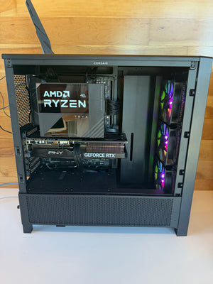 New Custom PC | AMD Ryzen 7 9850X3D 4.7GHz | 48GB DDR5 RAM | 1TB NVMe SSD | 16GB NVIDIA RTX 5070Ti | Air Cooled with Customizable LCD | 850W Gold PSU | Windows 11 Pro