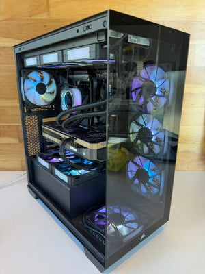 New Custom PC | Intel 13900K 24-Core | 64GB DDR5 RAM | 16GB NVIDIA RTX 5080 | 2TB NVMe Data Drive | 360mm Liquid Cooler | Windows 11 Pro