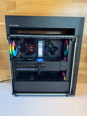 HP Hyper X 45L | Intel Ultra 9 290K 24-Core | Liquid Cooled | 128GB DDR5 RAM | 2TB NVMe SSD + 2TB Data Drive | 32GB NVIDIA RTX 5090 | Windows 11 Pro