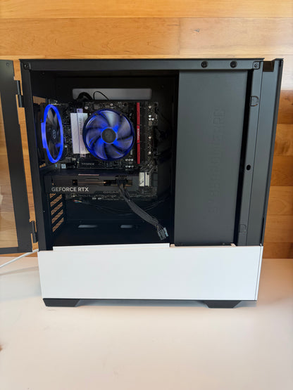 CyberPowerPC Gaming PC | AMD Ryzen 7 7700 | 32GB DDR5 RAM | 2TB NVMe SSD + 1TB Data Drive | NVIDIA RTX 4060 Ti 8GB | Windows 11 Home